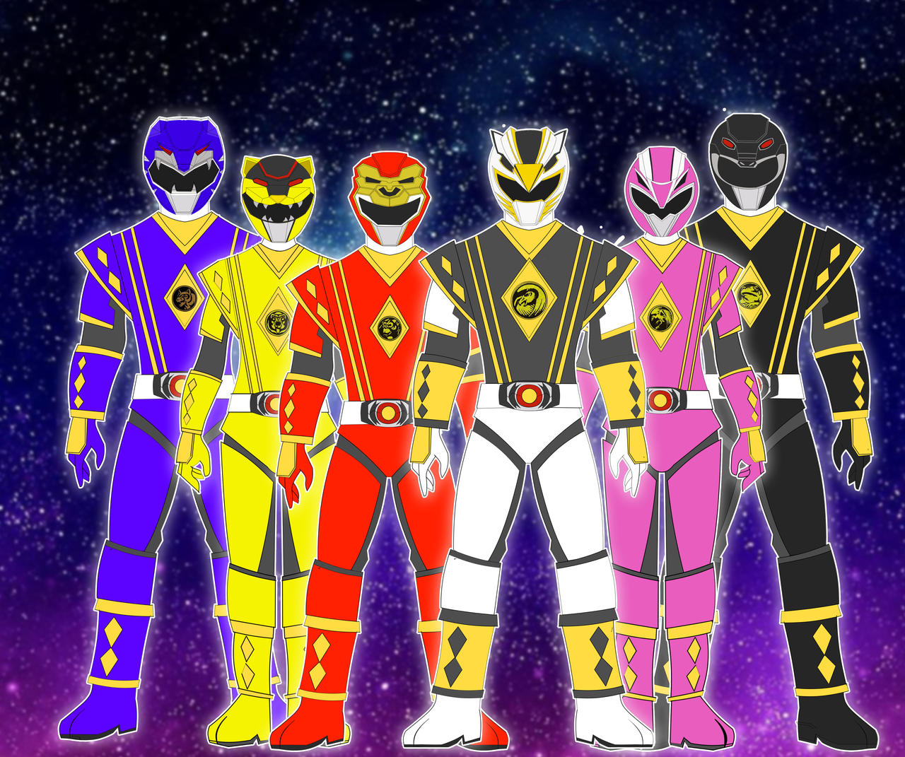 Ninja Ranger Mighty Morphin Ninja Rangers by Kevinartplay on DeviantArt