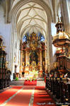 Inside an Austrian church