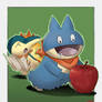 Pokemon Mystery Dungeon - Cyndaquil and Munchlax