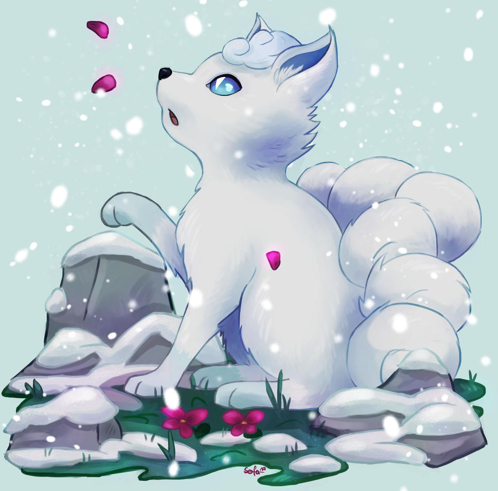 Pokemon - Vulpix Alola by Sofalein on DeviantArt