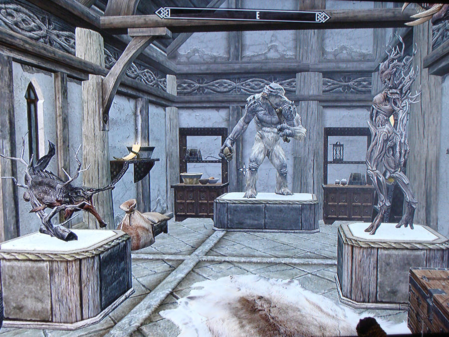 Trophy Room Right Satine S Home Skyrim By Desertreign