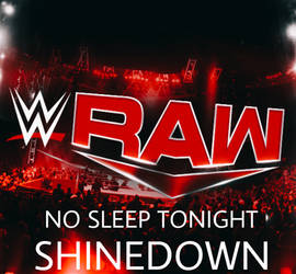 WWE Raw No Sleep Tonight Album Cover 