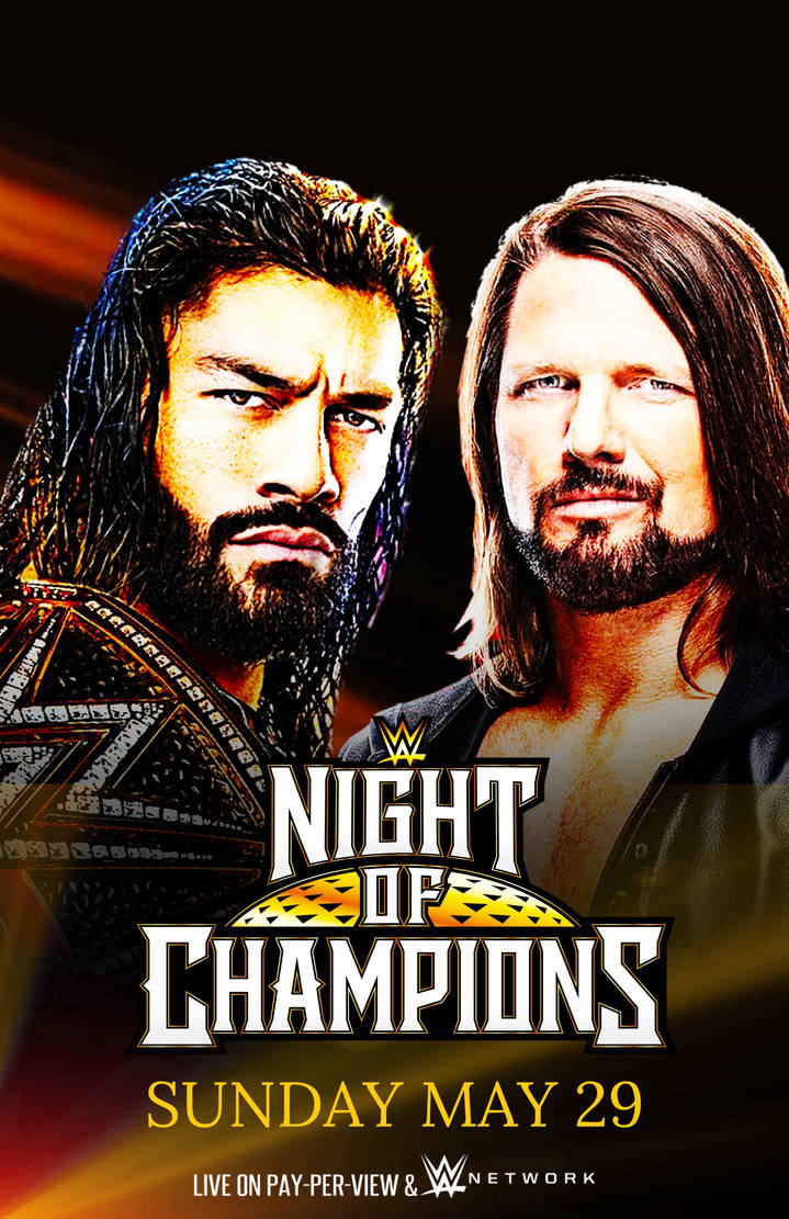 WWE Night Of Champions 2025 Poster by LemonX2021 on DeviantArt