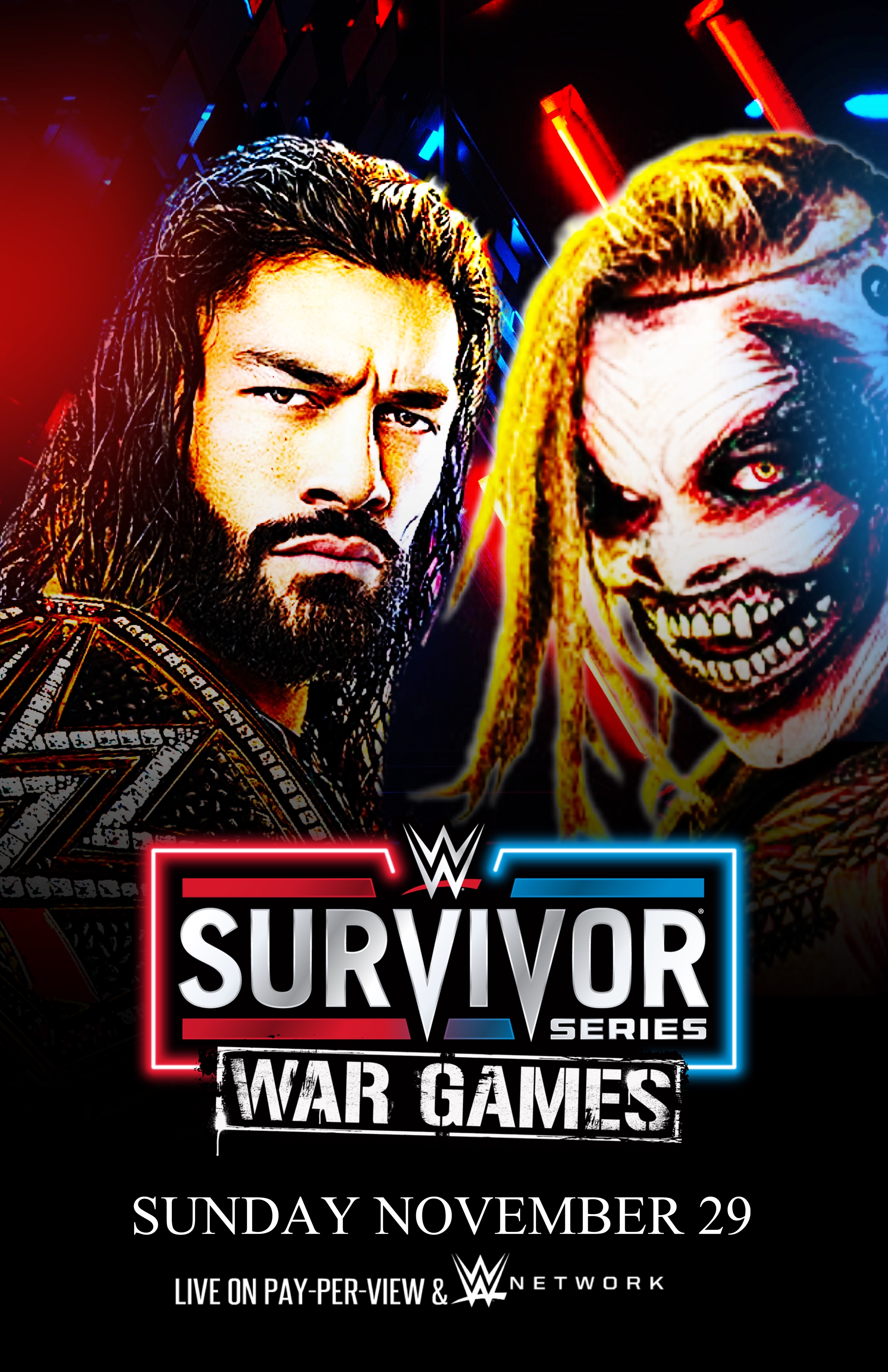 WWE Survivor Series Wargames 2025 Poster by LemonX2021 on DeviantArt