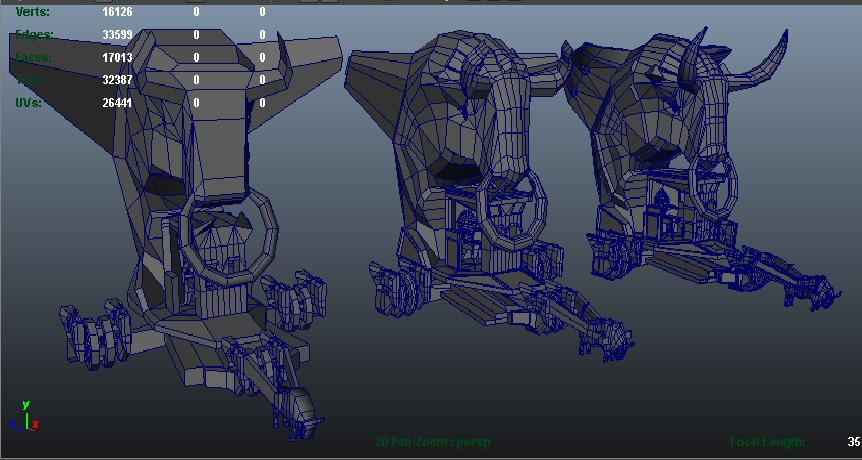 Maya 3D modelling - War Vehicle ( BULL ) by babycloudzz on DeviantArt