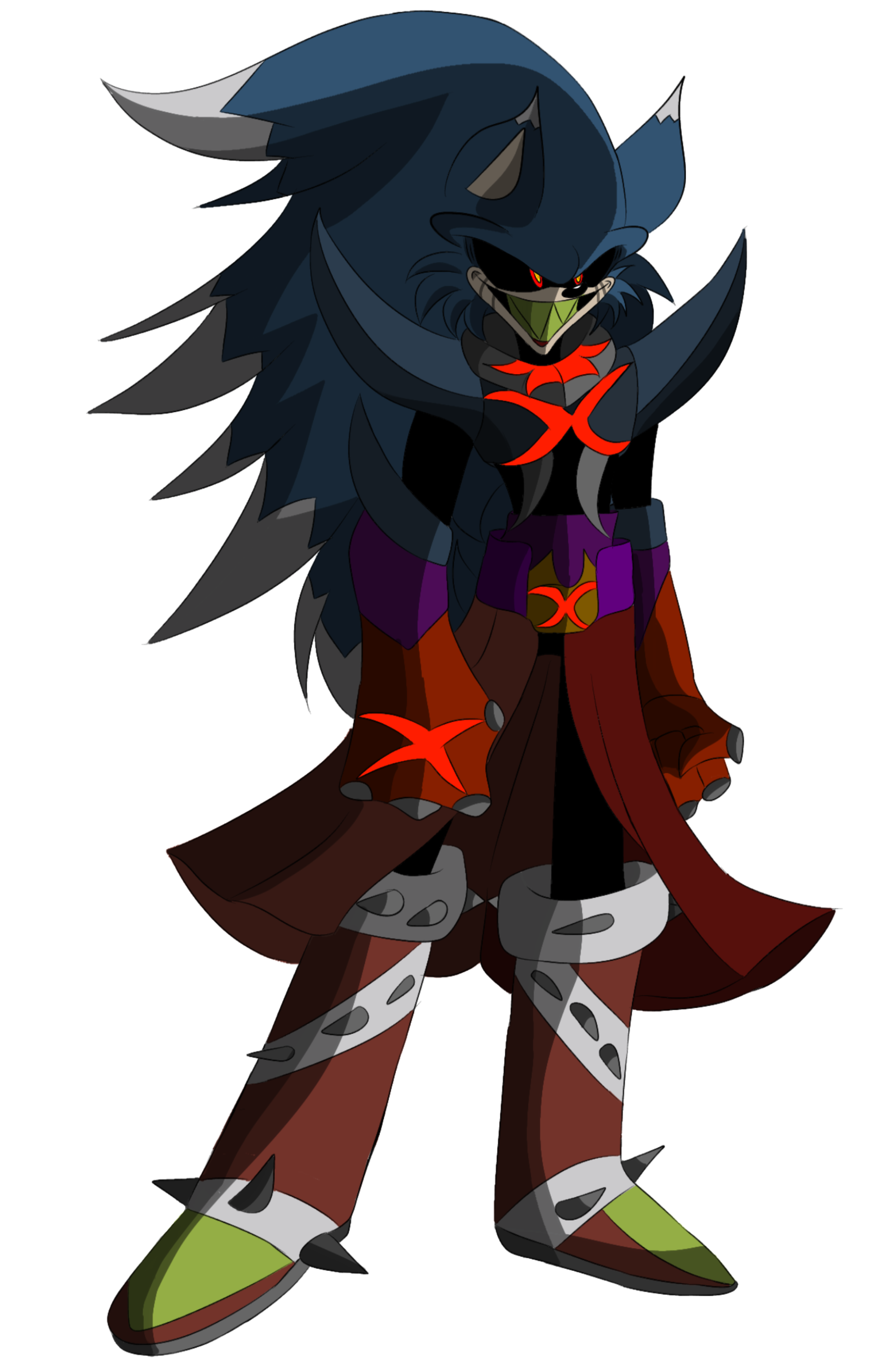 My Version Lord X (Sonic.Exe) by Ikenyinfinitearts on DeviantArt