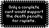 Rape and Death Penalty