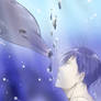 Haruka and dolphin~~