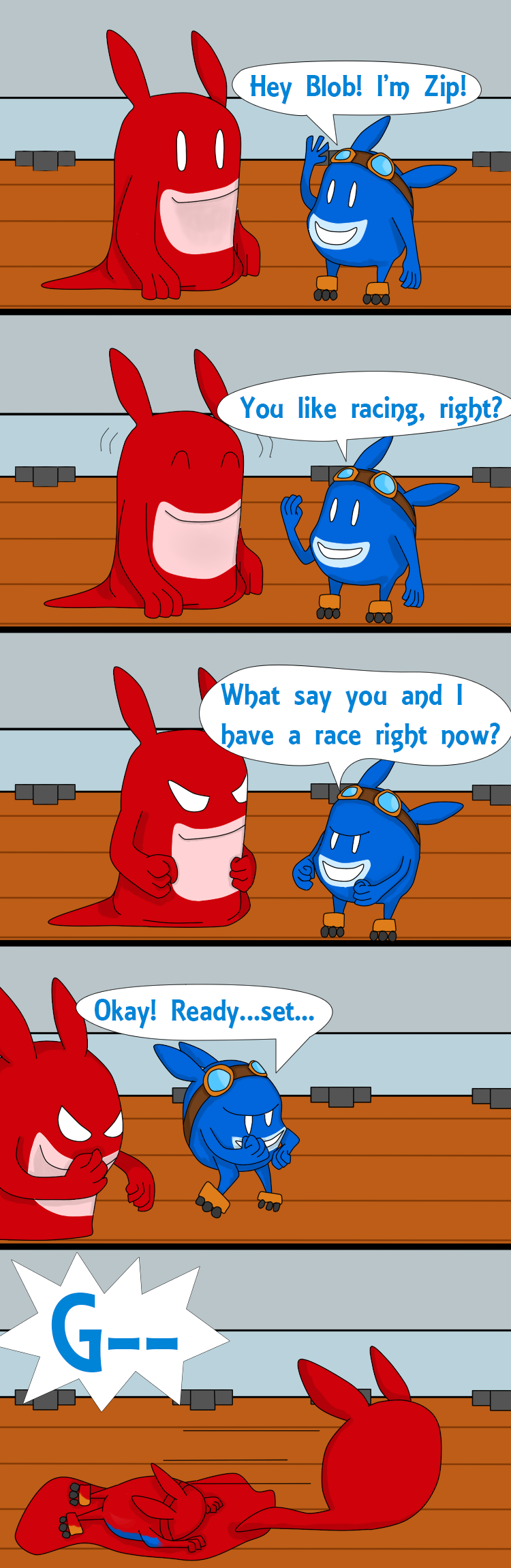 De Blob comic 03