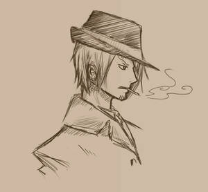 Sanji 1940 by SnajeyArt Sanji 1940 by SnajeyArt