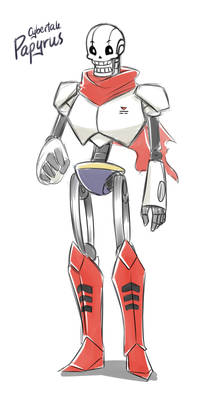 Cybertale Papyrus (Concept design)