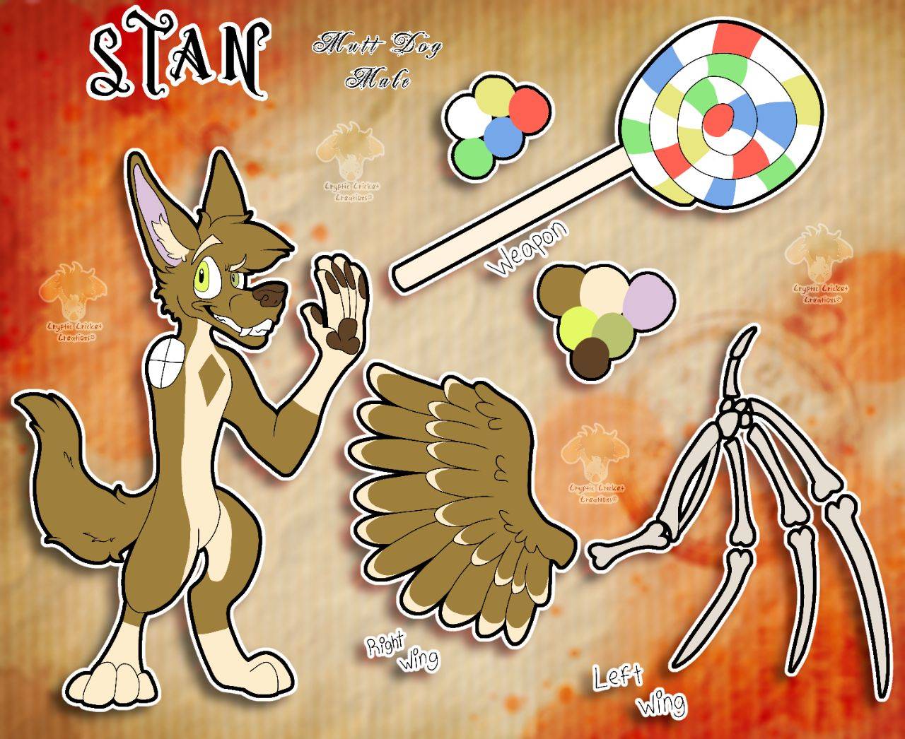 Stan Reference Sheet by CrypticCricket on DeviantArt