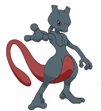 Mewtwo Shiny alternative by ritualrope on DeviantArt