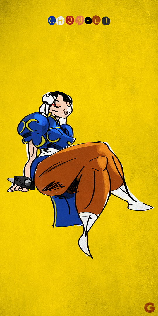 Sketch #17 (Chun-Li)