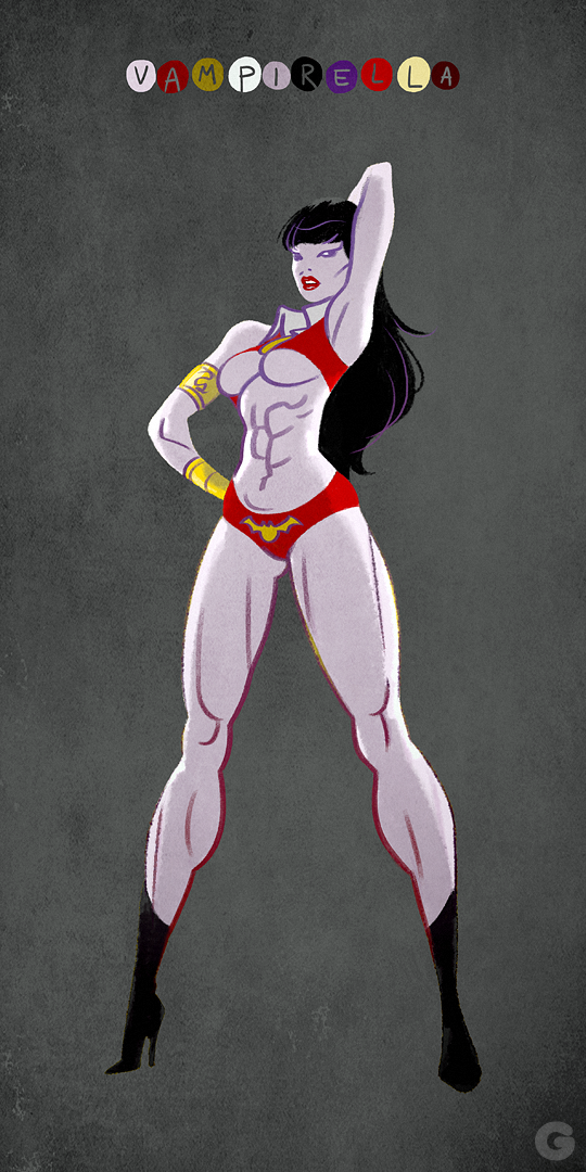 Sketch #20 (Vampirella)