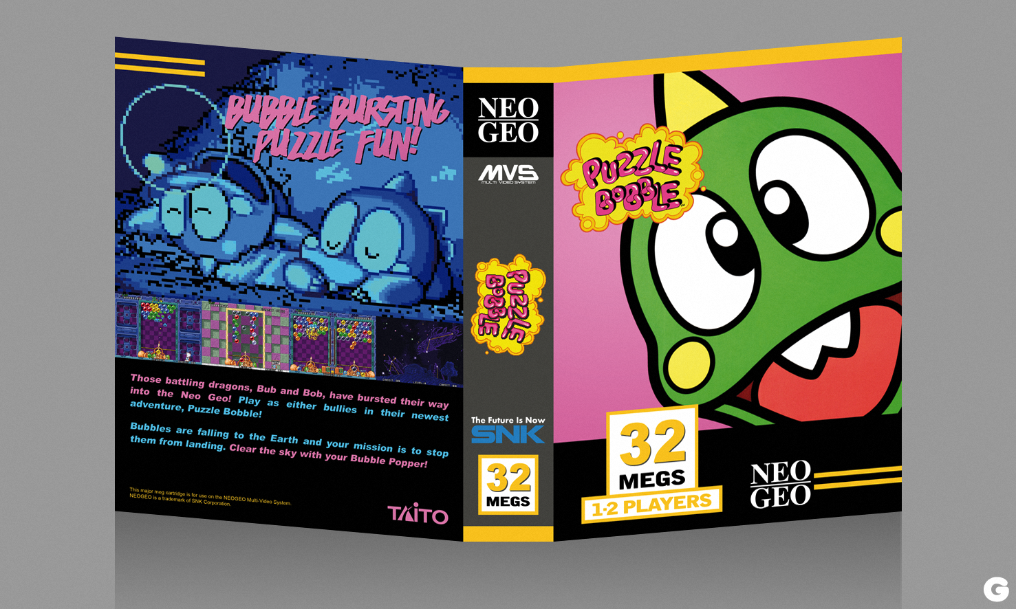 MVS Custom Covers - Puzzle Bobble