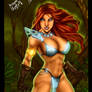 Red Sonja at the forest XGX