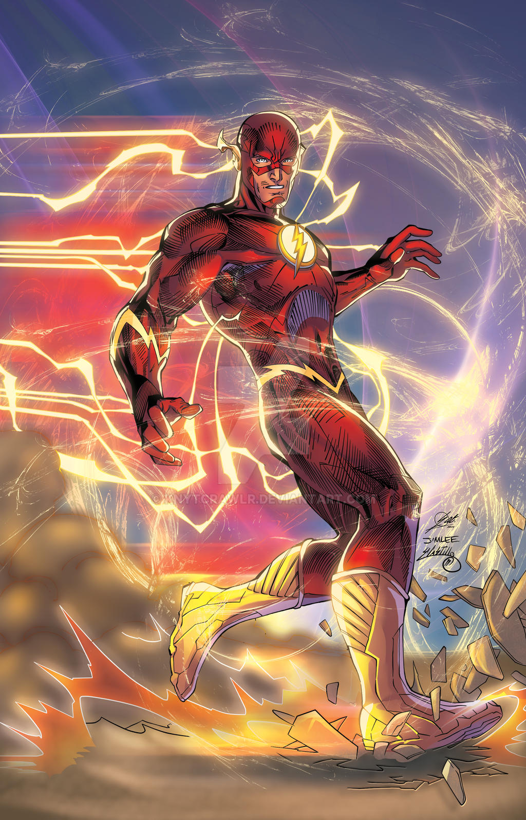 the flash ink  1 by swave18 XGX