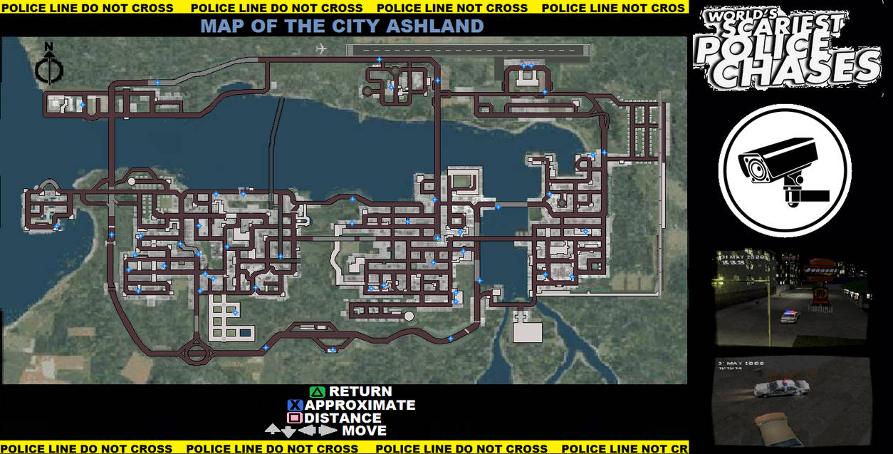 Cop Maze Map Police Chases Map camera location by slinkmizotha on DeviantArt