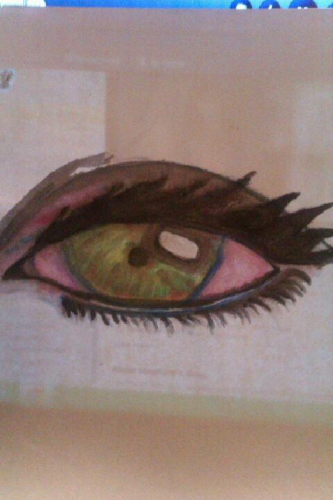 Water color eye