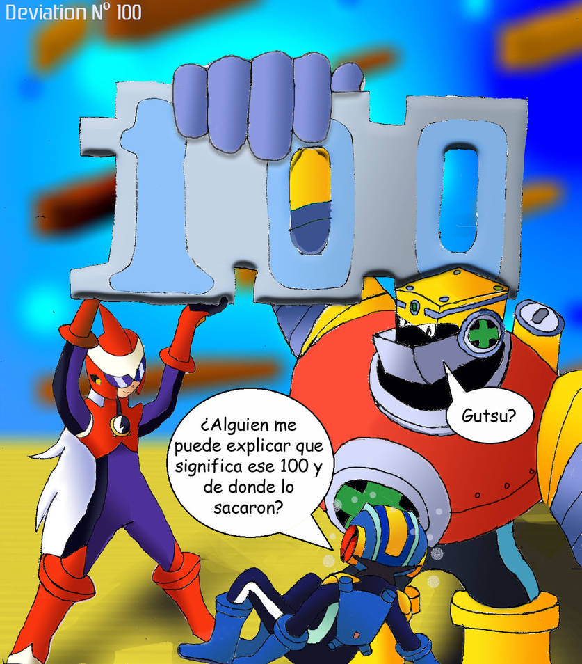 Deviantart Randomguy1001 Deviation100 by BlueBomber21 on DeviantArt