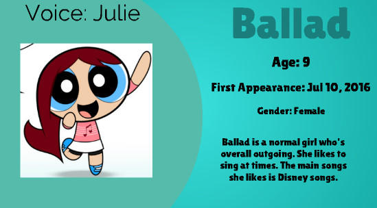 Calming Character Bio Cards: Ballad by KirbytheTrainer2016 on DeviantArt