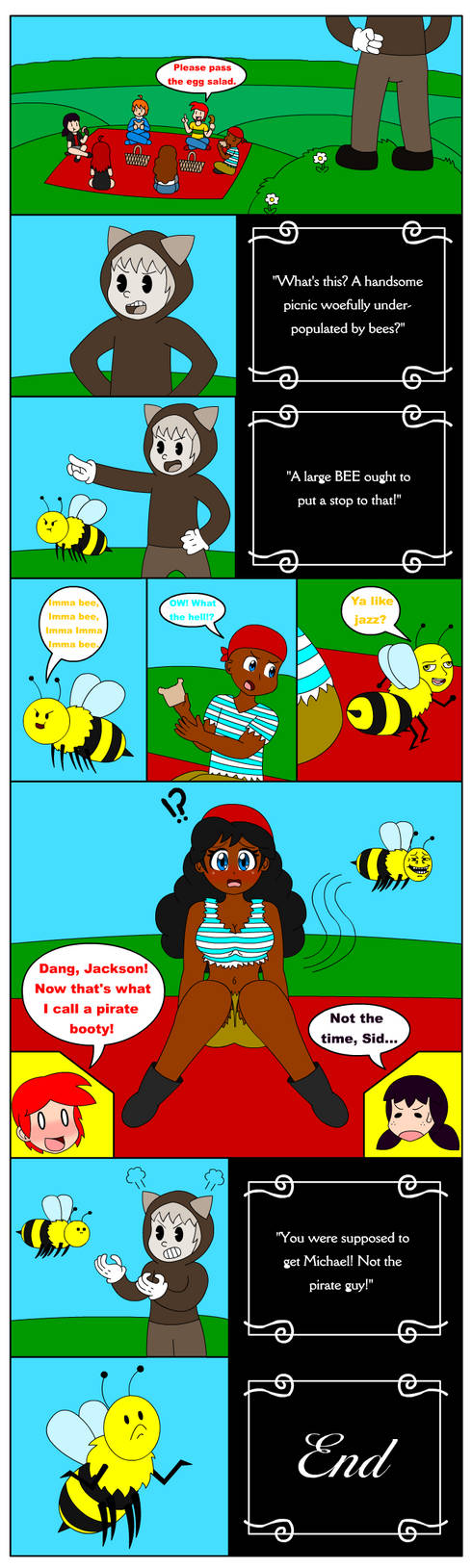 Bee jokes! by animenotaizai on DeviantArt