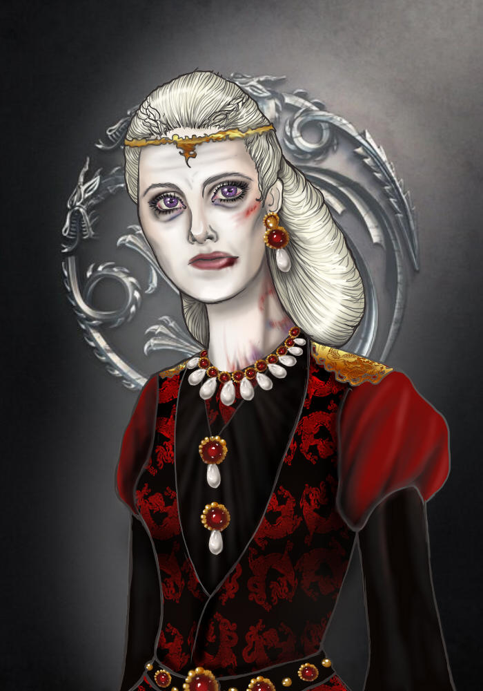 Rhaella Targaryen By Sashotso On DeviantArt rhaella-targaryen-by-sashotso-on-deviantart