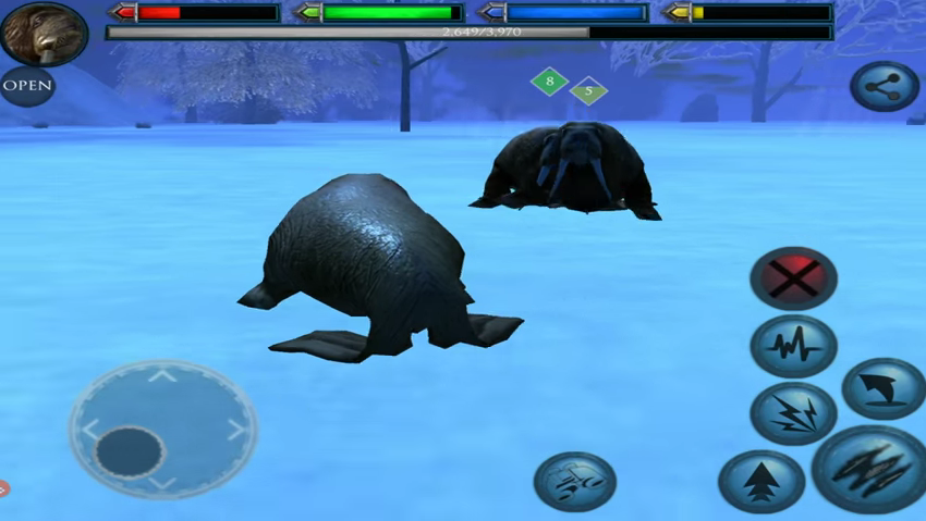 Walrus Attack Raft Walrus Attack Animation by Dionellbebe on DeviantArt