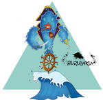 [AUCTION CLOSED] The Pirate from Bermuda Triangle by buruinku