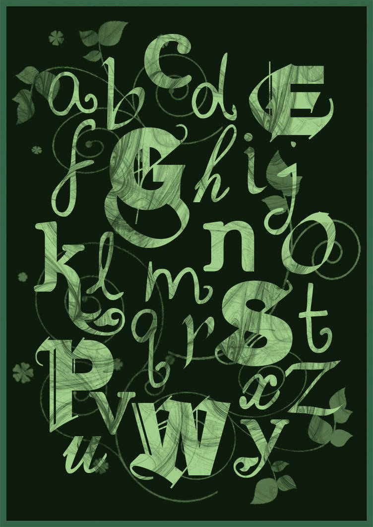 Alphabet-poster by Cathyxxx on DeviantArt