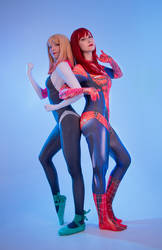 Mary Jane and Spider-Gwen