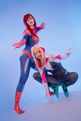 Mary Jane and Spider-Gwen