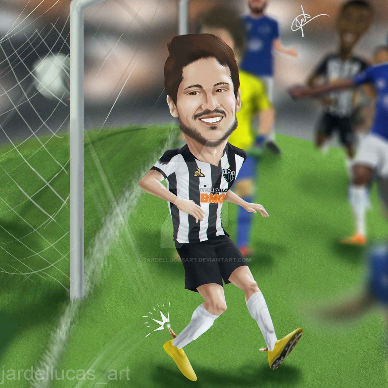 Caricatura Igor Rabello by jardellucasart on DeviantArt