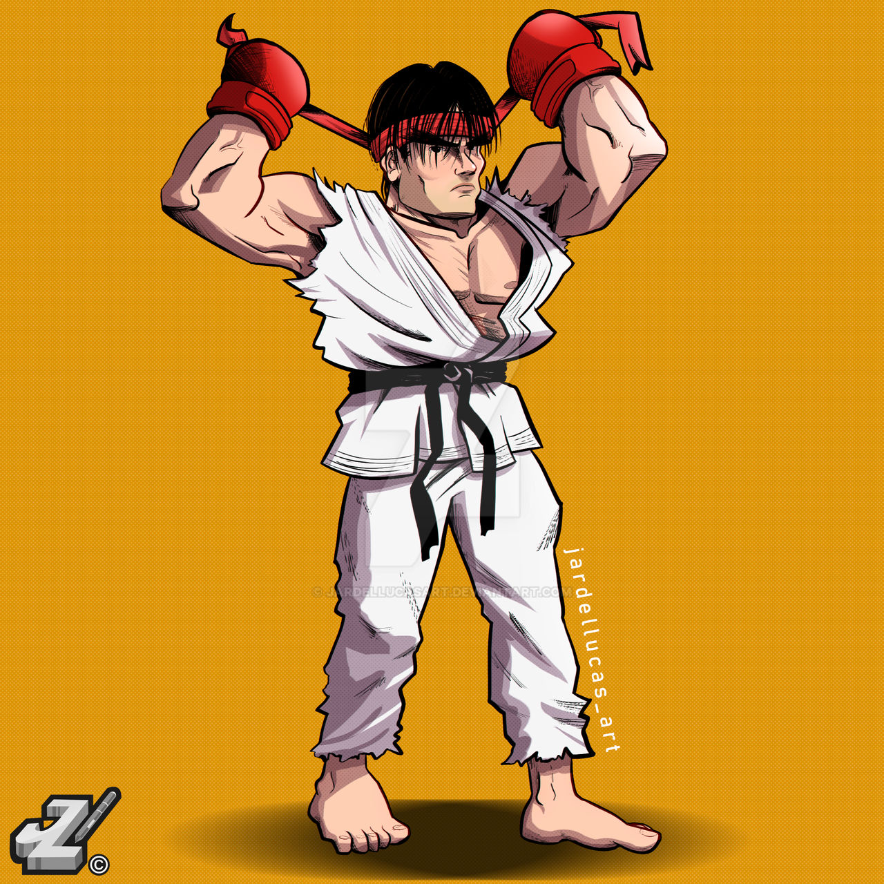 Ryu Classic Fanart Illustration by jardellucasart on DeviantArt