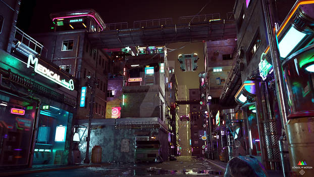 Cyberpunk City 01