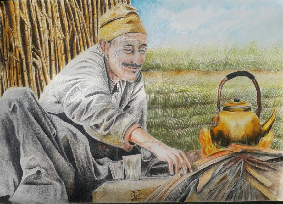 an egyptian farmer