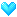 Light Blue Heart Bullet