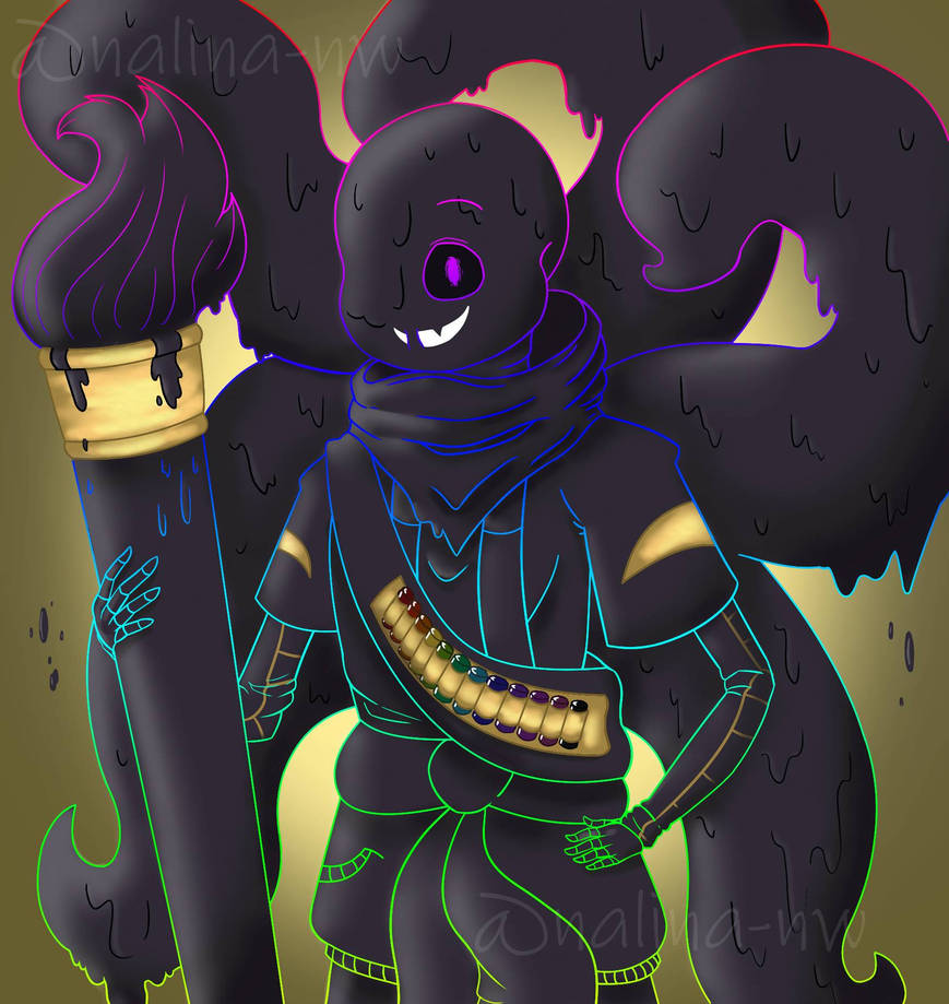 Nightmare Sans Ink Sans