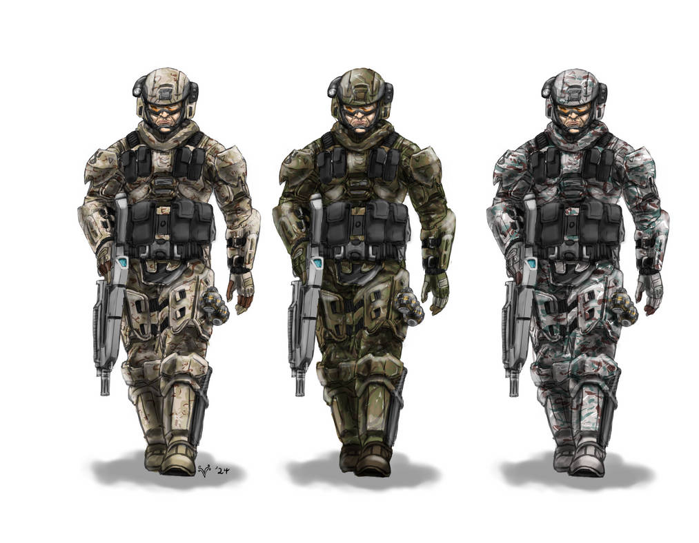 Csf Commandos Deviantart UNSC Army Commandos by VacuraVisions on DeviantArt