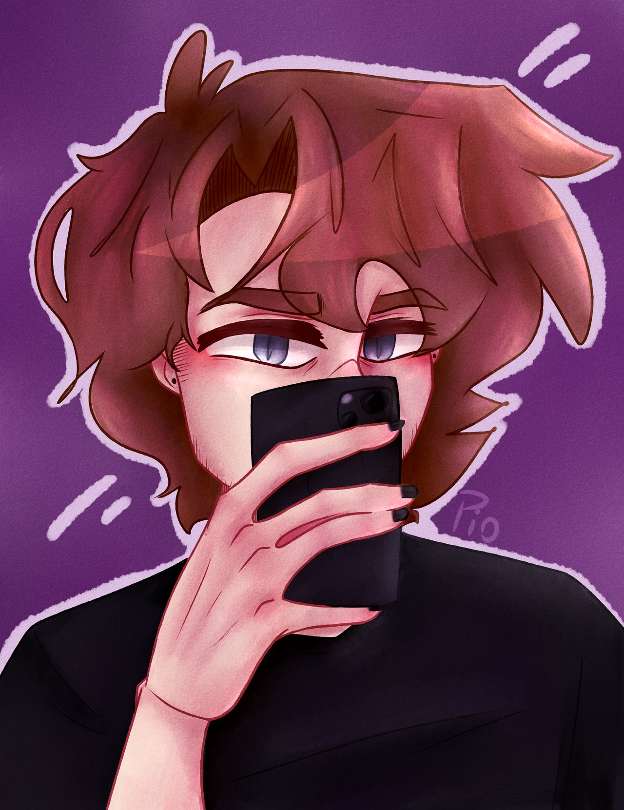 Selfie by Piowasthere on DeviantArt