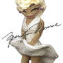 Marilyn Monroe ~ Crochet Amigurumi Doll Figurine