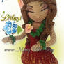 Leilani ~ Hawaiian Hula @ Sunset - Crochet Doll