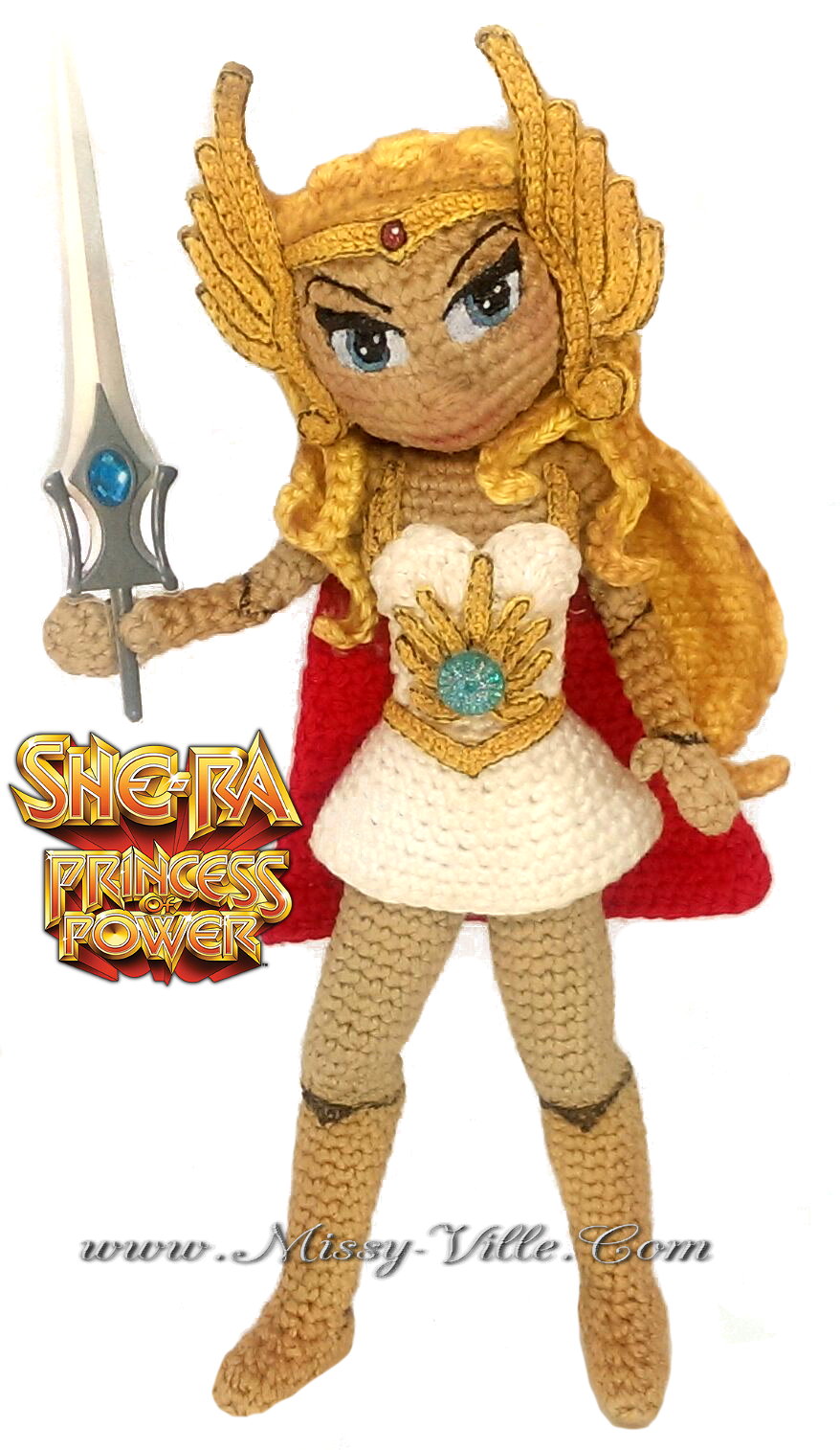 She-ra the Princess of Power - Crochet Doll