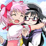 Madoka and Homura