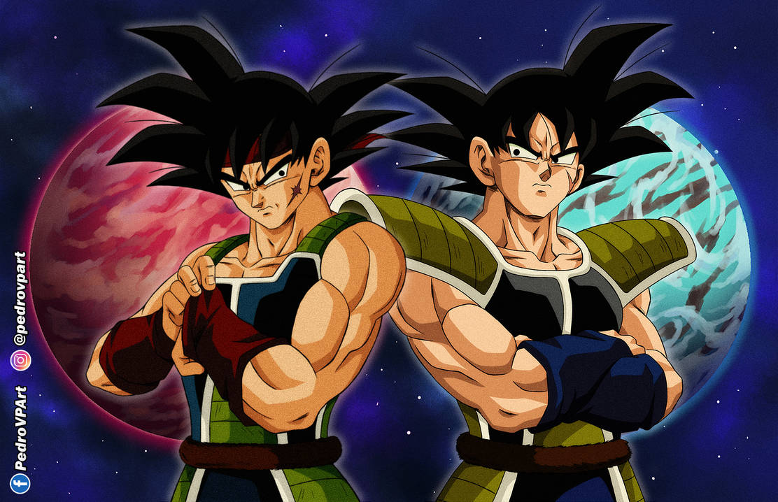 BARDOCK DBZ VS BARDOCK DBS by pedrovpart on DeviantArt