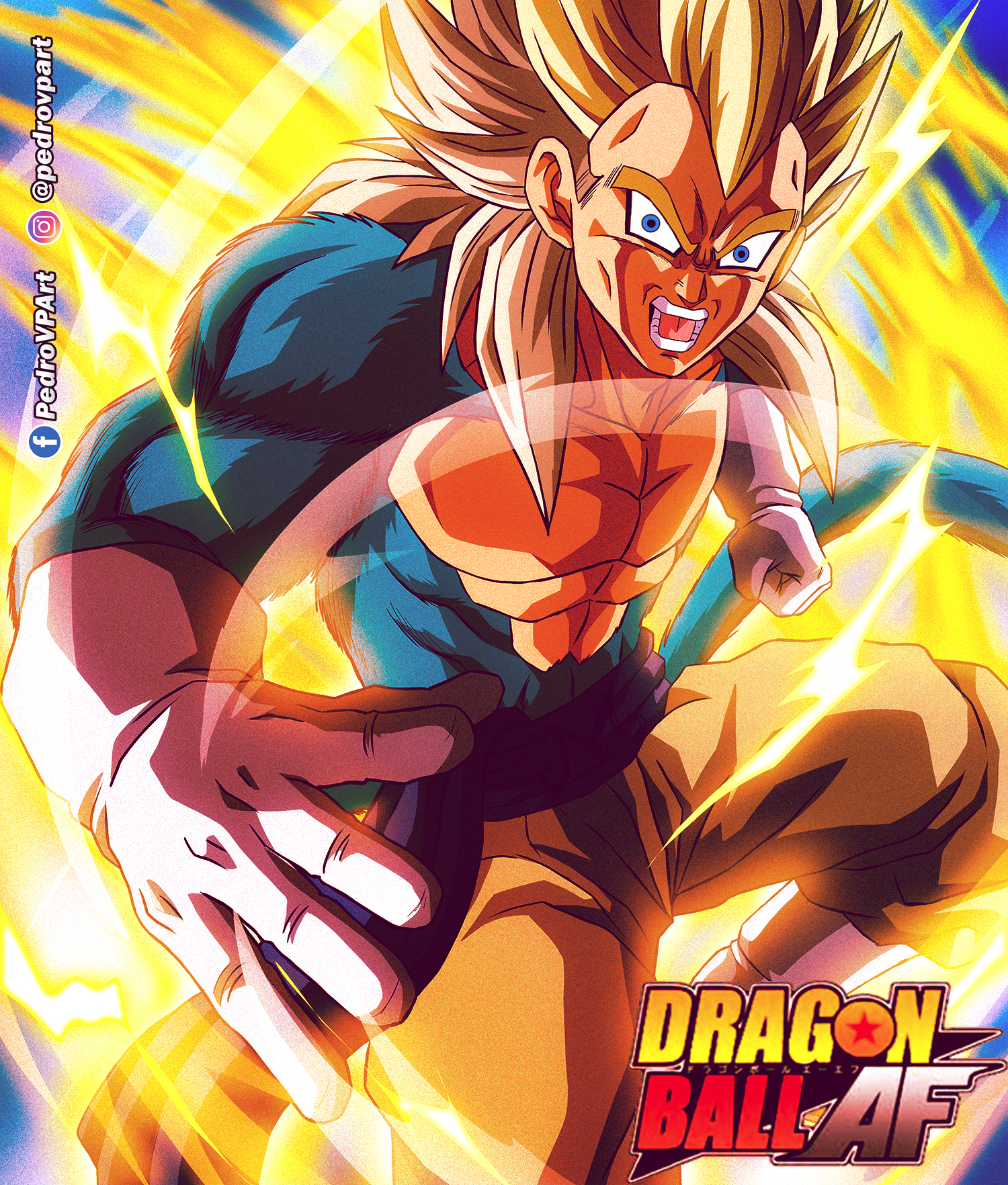 GOKU SAYAIJIN INFINITY (goku ssj Infinito) - DGAF by pedrovpart on  DeviantArt