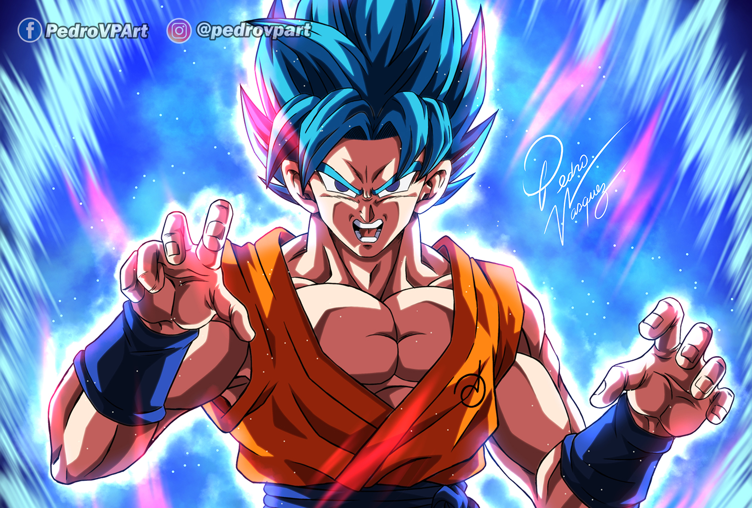 Vegeta Super Saiyan 2 by crismarshall  Anime dragon ball super, Dragon  ball wallpapers, Anime dragon ball