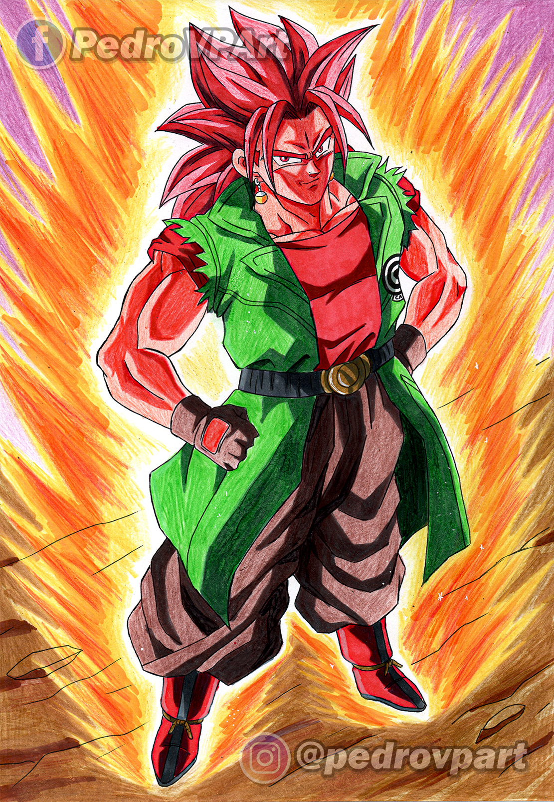 Gogeta ssj4 limit Breaker by borjackzzaron on DeviantArt