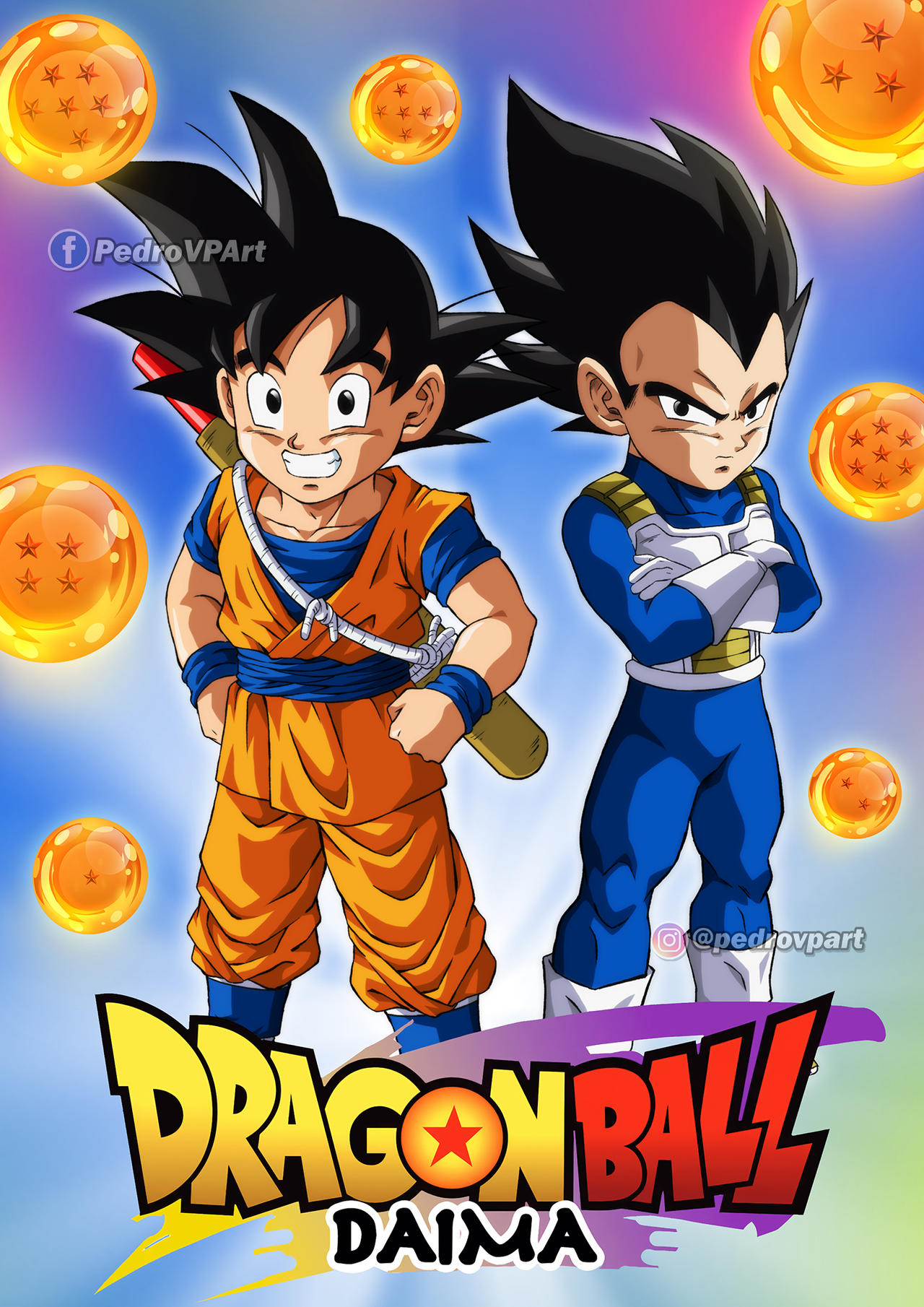 My Artwork of Goku on Dragon Ball Daima : r/dbz